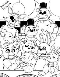 Fnaf is the abreviation of five nights at freddy 2 or five nights at freddy 3, fnaf 3. Five Nights And Freddys Plush Coloring Pages Learny Kids