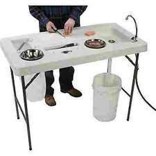 Folding Camping Table Ebay Fish Cleaning Table Camping Table Camping Furniture