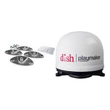 Enjoy increased signal strength with the dish playmaker satellite antenna! Winegard Pl 7000 Dish Playmaker Portable Automatic Satellite Tv Antenna Rk 4000 Roof Mount Kit Walmart Com Walmart Com