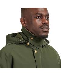Barbour Herren Winter Ashby Waterproof Jacket in grün
