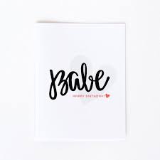 Birthday Card Messages For Boyfriends Mom Happy Birthday Babe Boyfriend Birthday Card Girlfriend Birthday Card Husband Happy Birthday C Happy Birthday Babe Birthday Cards For Boyfriend Birthday Babe