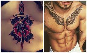 Los Mejores Tatuajes En El Pecho Nombres Letras Y Mas