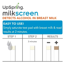 Milkscreen Test For Alcohol In Breast Milk 5 Test Strips