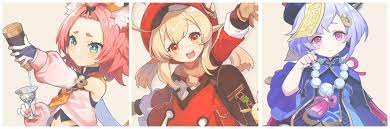 The perfect klee diona qiqi animated gif for your conversation. Klee Diona And Qiqi Fanart Qiqi Hashtag On Twitter Eldespertar333 Wall