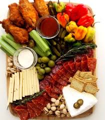 That Cheese Plate On Instagram That Game Day Plate Chicken Wings On A Cheese Plate Double Salamiriver Blue Chees Food Platters Buffet Food Grazing Tables
