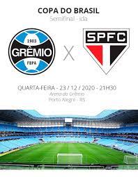 Renato portaluppi disse que não vai mais pegar leve nas críticas ao chefe de arbitragem da cbf e à maneira de utilização da. Gremio X Sao Paulo Veja Onde Assistir Escalacoes Desfalques E Arbitragem Copa Do Brasil Ge