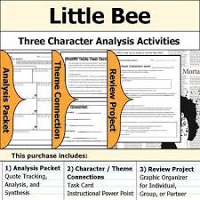 Little Bee The Other Hand Character Analysis Packet Theme Project This Purchase Contain Character Analysis Character Analysis Activities The Book Thief