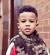 Toddler Black Baby Boy First Haircut