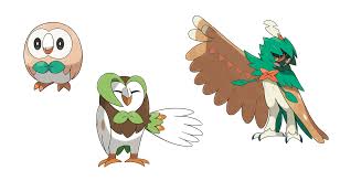 Nature For Popplio Rowlet Decidueye Pokemon Sun Rowlet