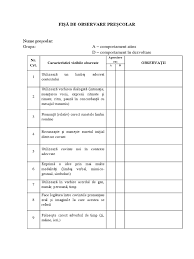 Fise matematica pentru prescolari , tema toamna. Fisa De Observatie Gradinita FiÈ™Äƒ De Observare PreÈ™colar