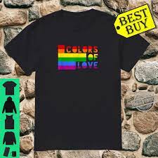 June 4 at 9:22 am ·. Lgbt Flagge Colors Of Love Design Mit Regenbogenflagge Shirt