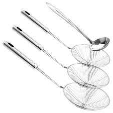 Check spelling or type a new query. Skimmer Spoon 4 Pack Stainless Steel Spider Strainer Skimmer Spoon Donut Spoon Skimmer Spoon For Kitchen Deep Fryer Colanders Strainers Aliexpress