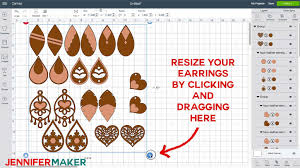 Leather earrings can be a fun diy project that can leave you with a new accessory to wear. How To Make Stud Earrings With Cricut Arxiusarquitectura