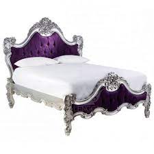 French blue gray finish is a light blue/green patina. Mahogany Upholstered French Style Queen Size Bed Alengga Furniture