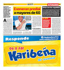 A los contribuyentes de la capital santandereana les quedan solo doce días para aprovechar el descuento del 10% en el impuesto predial. Karibena By Diario Karibena Issuu