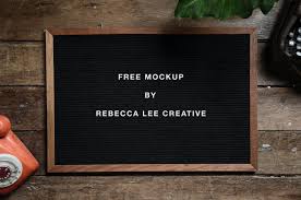 Free Letter Board Mockup Home Inspiration Letter Board Free Lettering Lettering