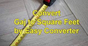 Land Measurement Convert 1 Gaj To Square Feet Gaj To Sq Ft By E Gaj Square Feet Square