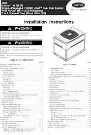 carrier package units both units combined manual l0811832