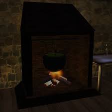 There existed many hogwarts secret passages. Second Life Marketplace Secret Passage Medival Fireplace W Cooking Cauldron