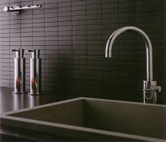 Backsplash Dark Matte Brown Black Asian Tiles Cavastone Could Also Do A Light Grey Or Even Contemporary Backsplash Black Backsplash Black Tiles Kitchen