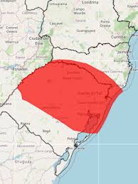 Inmet emite alerta de grande perigo para tempestade no RS e em SC