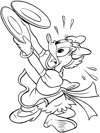 Printable minnie mouse and daisy duck coloring pages. Coloring Page Daisy Duck Coloring Pages 1