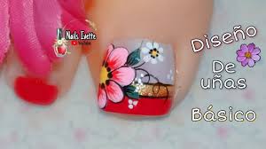 Deja que estos luzcan delicados y suaves con esta decoración de uñas para los pies. Decoracion De Unas Basico Pie Como Decorar Las Unas De Los Pies Disenos Para Pedicura Youtube