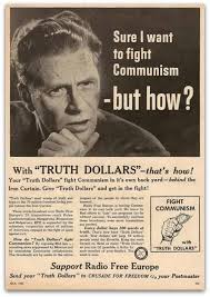 Now I Know What All Those Truth Dollars Are Doing In My Wallet Waiting For Me To Fight Communism Cold War Propaganda Communist Propaganda Cold War