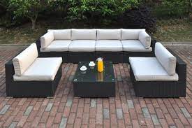7pcs Outdoor Patio Sofa Set Love This Outdoor Patio Table Patio Sofa Set Patio Table Set