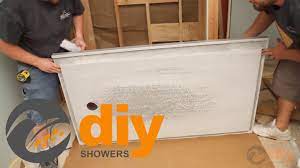 How To Install An Onyx Collection Shower Pan And Drain Youtube