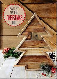 Diy Wooden Christmas Tree From Recycled Pallets Thistlewood Farms Wood Christmas Tree Pallet Christmas Pallet Wood Christmas Tree