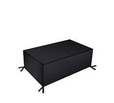 Avec l'approche des beaux jours, l'envie de prendre ses repas dehors. Housse Table Basse De Jardin Haut De Gamme 120cm Noir Entretien Housse De Protection