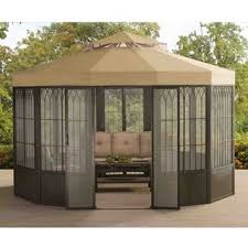 Hardtop 3 season screen rooms are the ultimate in outdoor living. Sunjoy Conner V2c Screen House Gazebo Greatofferstock Com Shopping The Best Deals On Gazebos Pergolas