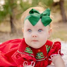 Smocked Christmas Tree Dress