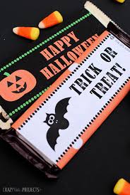 I couldn't resist creating an update to what is now a christmas candy bar wrappers . Free Printable Halloween Candy Bar Wrappers Crazy Little Projects