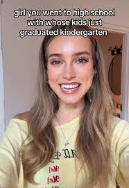 Girl Whos Kids Graduated Kindergarten