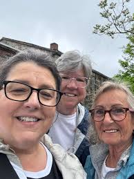 Refreshing drink after a walk