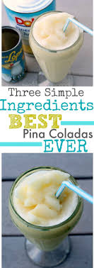 Pina Coladas Drink Ice Easy Margarita Recipe Pina Colada Pina Colada Drinks