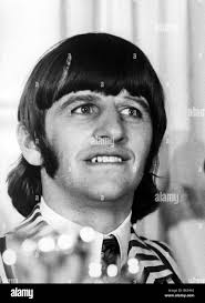 Ringo starr with his Black and White Stock Photos & Images