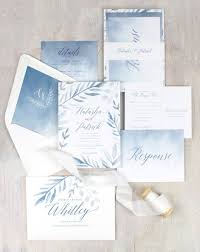 Dusty Blue Wedding Invitations Rustic Wedding Invitations Spring Wedding Invitations Boho Wedding Invitations Light Blue Watercolor Spring Wedding Invitations Blue Wedding Invitations Wedding Invitations Boho