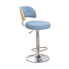 Cqq Bar Chair Stylish Bar Chairs Bar Chair Bar Stool Rotating The Lift Chair Front Chair High Stool Color Blue Kreatif