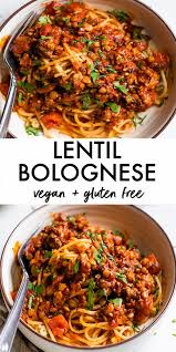 Lentil Bolognese Recipe Vegan Gluten Free Countsofthenetherworld Com Recipe In 2020 Tasty Vegetarian Recipes Vegan Dinner Recipes Lentil Recipes
