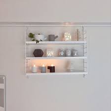 ホワイト グレー ikea hayコラボ ケーラーオマジオミニ ストリングシェルフ 北欧 インテリア などのインテリア実例 2017 11 02 17 42 09 roomclip ルームクリップ インテリア ピクチャーレール インテリア 壁