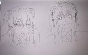 I Drew 2 Quick Sketches Of Mary Kakegurui