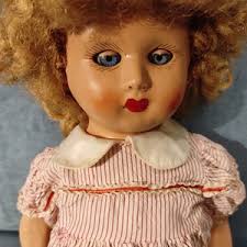 Vintage Porcelain Bisquite Hand Made Doll Made is ANNA MAE 1963 Rare