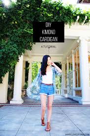 They can be flattering over tees and dresses. Diy Kimono Cardigan Tutorial Lovespunk