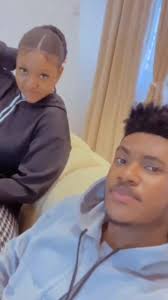 Chidi Dike Filming with His Younger Sister