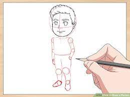 How To Draw A Person Cartoon drawing requires immense creativity and patience.