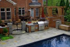 There are few things as relaxing as having an outdoor cooking area where you can spend time. Backyard Ideas On A Budget 18 Amazing Patio Design Ideas With Outdoor Barbecue Style Motivation