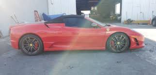 Register today to join the live salvage auction at salvagereseller. This Ferrari 16m Scuderia Spider Has A Salvage Title But Could Be A Bargain Carscoops